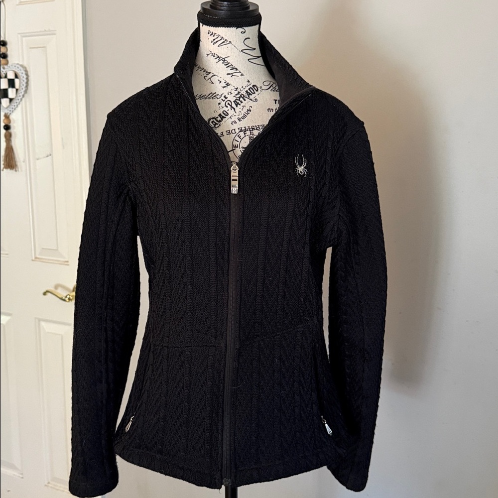 Black Zip-Up Jacket